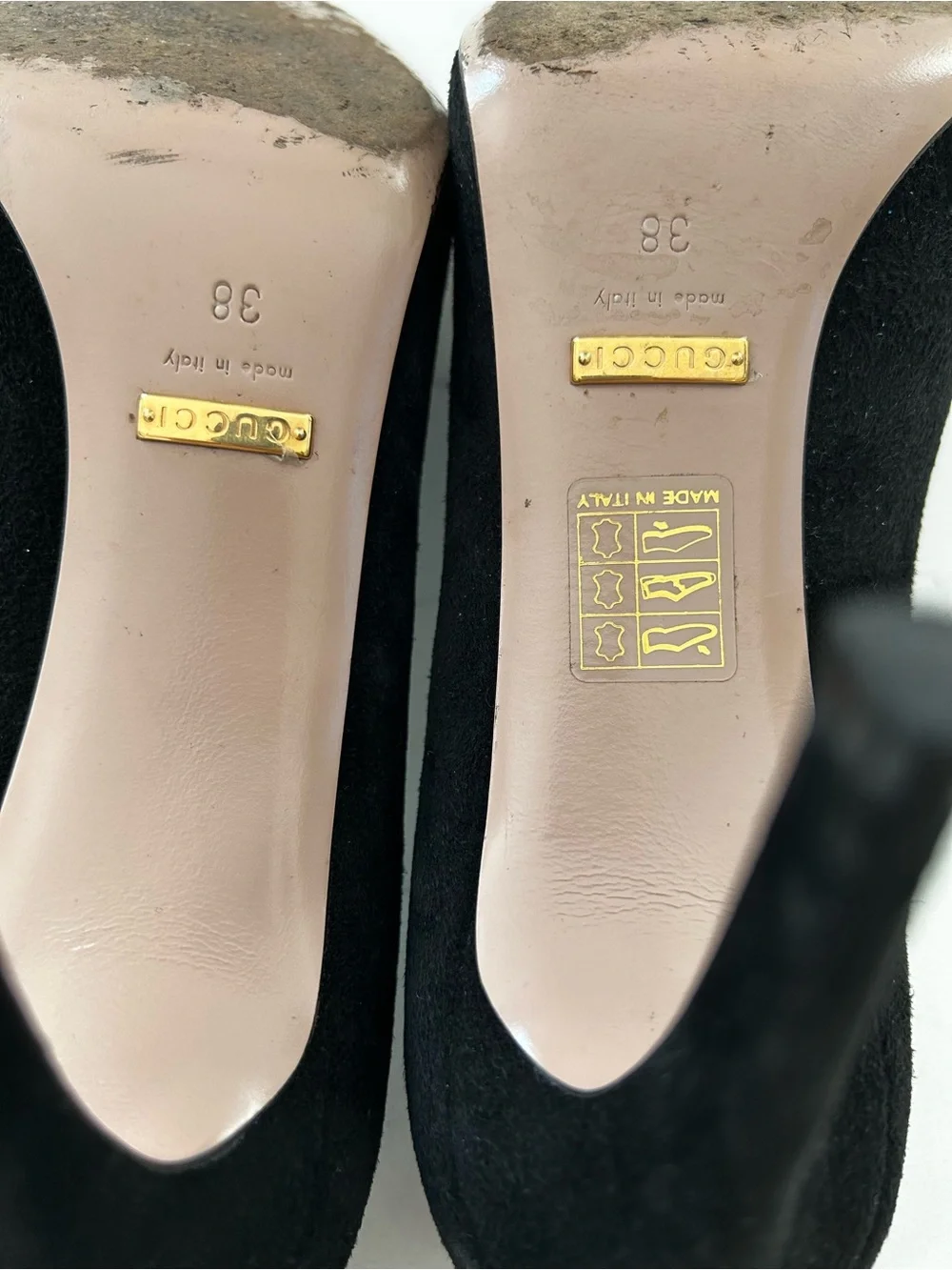 Gucci black pumps/heels size 38